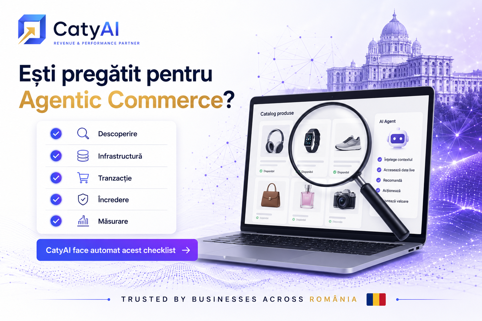 Ești pregătit pentru Agentic Commerce? Checklist practic pentru magazinul tău online